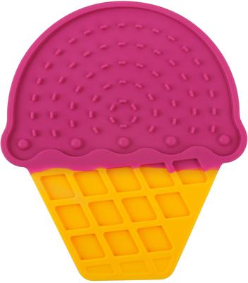 Show full view: allforpaws Chill Out Ice Cream Lick Mat Dog Toy slide 9 of 10