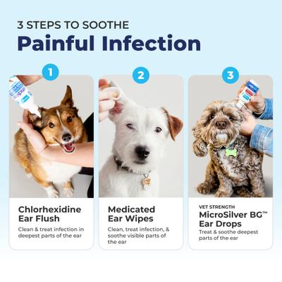 Show full view: Vetnique Labs Oticbliss Medicated Dog Ear Wipes, 50 count slide 9 of 11