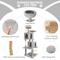 Show in main carousel: TSCOMON Multi-Level 58-in Plush Cat Tree & Condo, Light Gray slide 6 of 9