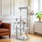 Show in main carousel: TSCOMON 58-in Multi-Level Scratching Post Cat Tree, Light Gray slide 7 of 11