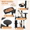 Show in main carousel: TSCOMON 58-in Multi-Level Scratching Post Cat Tree, Black slide 4 of 12