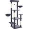 Show in main carousel: TSCOMON 58-in Multi-Level Scratching Post Cat Tree, Deep Gray slide 8 of 11