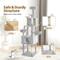 Show in main carousel: TSCOMON 75-in Multi-Level Scratching Post Cat Tree & Condo, Light Gray slide 6 of 13