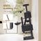 Show in main carousel: TSCOMON 75-in Multi-Level Scratching Post Cat Tree & Condo, Deep Gray slide 6 of 12