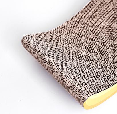 Show full view: Happy & Polly Banana Sculpted Curved Design Cat Scratching Pad slide 6 of 7