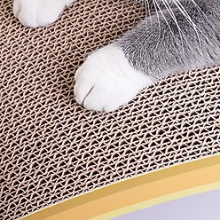 Happy & Polly Interactive Play Banana-Shaped Exercise Cat Scratcher Toy slide 2 of 6
