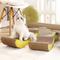 Show in main carousel: Happy & Polly Banana Sculpted Curved Design Cat Scratching Pad slide 3 of 7