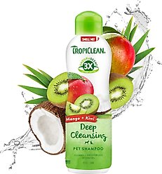 TropiClean EnduraScent Mango Kiwi Scented Dog & Cat Shampoo, 20-fl oz bottle