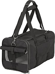 Frisco Travel Bag Dog & Cat Carrier, Black, Medium slide 2 of 7