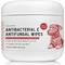 Show in main carousel: Chew + Heal Antibacterial & Antifungal Chlorhexidine & Ketoconazole Dog & Cat Grooming Wipes, 50 count slide 1 of 11