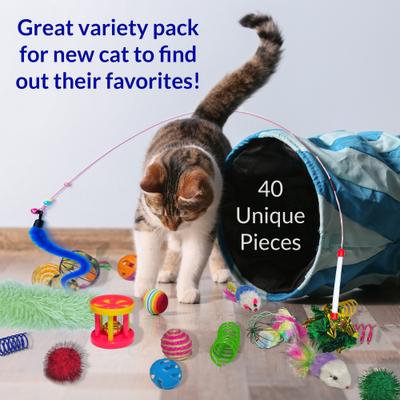 Show full view: Pet Fit For Life Multi Pack Cat Toy, 40 count slide 4 of 7