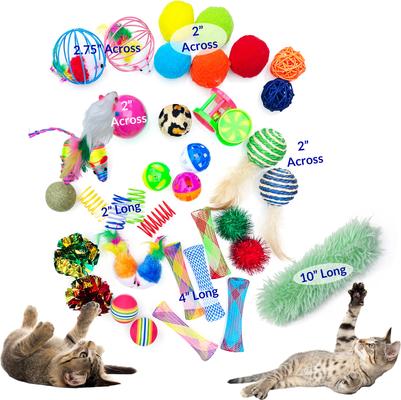 Show full view: Pet Fit For Life Multi Pack Cat Toy, 40 count slide 2 of 7