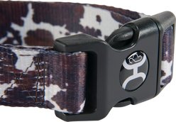 HOOEY Nomad Polyester Just Cow Dog Collar, Large: 18 to 26-in neck, 1-in wide slide 2 of 6