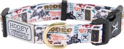 HOOEY Nomad Polyester HOOEY Rodeo Dog Collar, Large: 18 to 26-in neck, 1-in wide