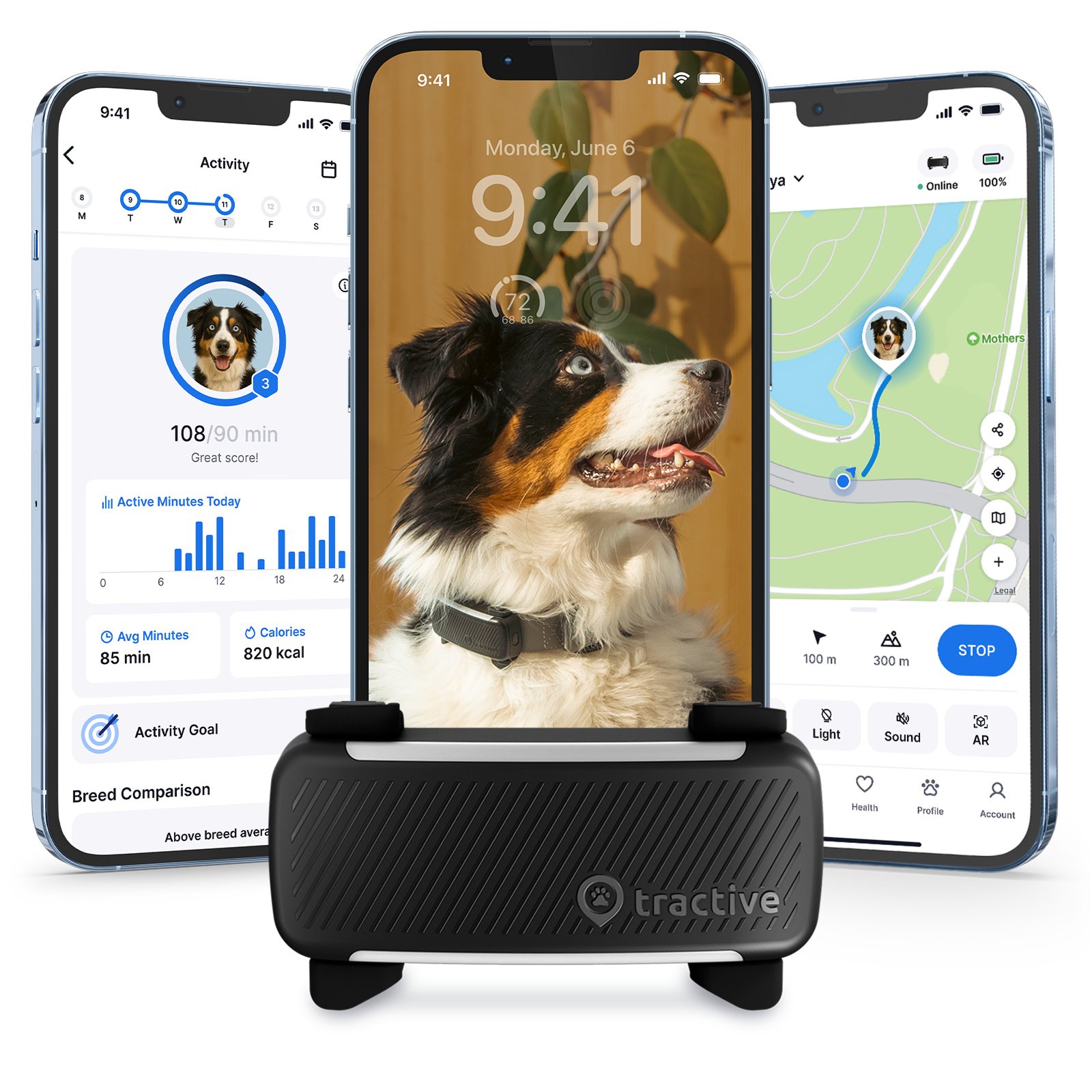 Product Reviews for TRACTIVE Smart Dog GPS Tracker with Vital