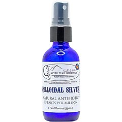 Glacier Peak Holistics Colloidal Silver Dental Spray for Dogs & Cats, 2-fl oz