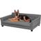 Show in main carousel: BingoPaw Microfiber Dog Sofa Bed, Grey, X-Large slide 5 of 10