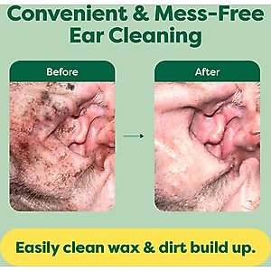 Earth Rated Vet-Developed Hypoallergenic Pet Ear Wipes Wild Oat Scent, 70 count