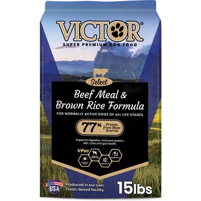 VICTOR VICTOR Gluten-Free Beef Meal & Brown Rice Dry Dog Food, 15-lb bag