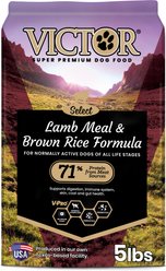 VICTOR Gluten-Free Lamb Meal & Brown Rice Dry Dog Food, 5-lb bag
