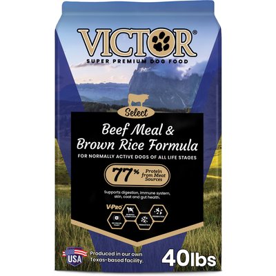 VICTOR VICTOR Gluten-Free Beef Meal & Brown Rice Dry Dog Food, 80-lb bundle