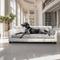 Show in main carousel: BingoPaw Dutch Velvet Couch Dog Bed, Grey, X-Large slide 4 of 11