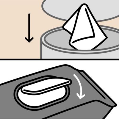 Show full view: Penthouse Paws Hypoallergenic Unscented Dog & Cat Ear Wipes, 80 count slide 5 of 6