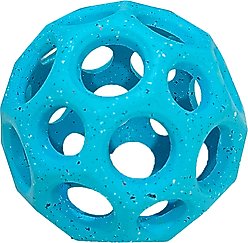 Arlee Home & Pet Max Fusion Made with Nike Grind Helix Dog Ball Toy, Blue, Large