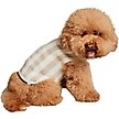 Show in main carousel: Barefoot Dreams CozyChic Cotton Classic Stripe Dog Sweater, Oatmeal/Cream, XX-Large slide 1 of 6