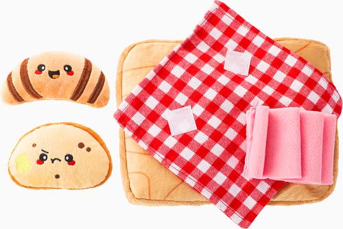 Show full view: HugSmart Pet Picnic Time Charcuterie Board Dog Toy slide 2 of 9