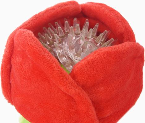 Show full view: HugSmart Pet Woof Love Rose Dog Toy slide 2 of 3