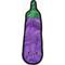 Show in main carousel: HugSmart Pet Squeakin' Vegetables Eggplant Dog Toy slide 1 of 3