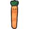 Show in main carousel: HugSmart Pet Squeakin' Vegetables Carrot Dog Toy slide 1 of 6
