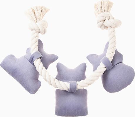 Show full view: HugSmart Pet Raccoon Buddies Raccoon Rope Dog Toy slide 3 of 7