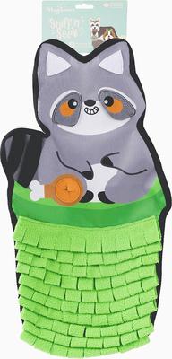 Show full view: HugSmart Pet Raccoon Buddies Raccoon Snuffle Mat Dog Toy slide 7 of 7