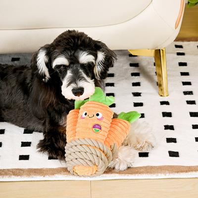 Show full view: HugSmart Pet Puppy Garden Carrot Bunch Dog Toy slide 4 of 4