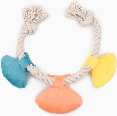 Show full view: HugSmart Pet Pirate Pups Shell Necklace Dog Toy slide 4 of 10