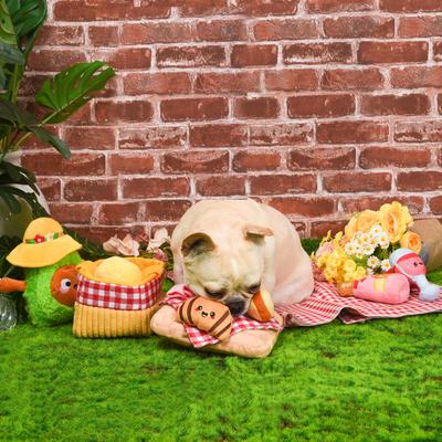 Show full view: HugSmart Pet Picnic Time Picnic Avocado Dog Toy slide 8 of 9