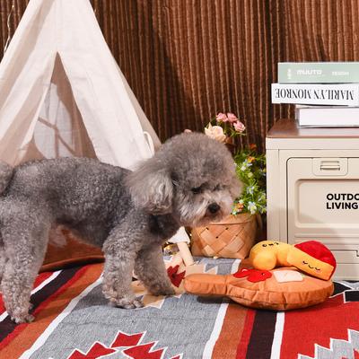 Show full view: HugSmart Pet Picnic Time Cheese Board Dog Toy slide 5 of 6