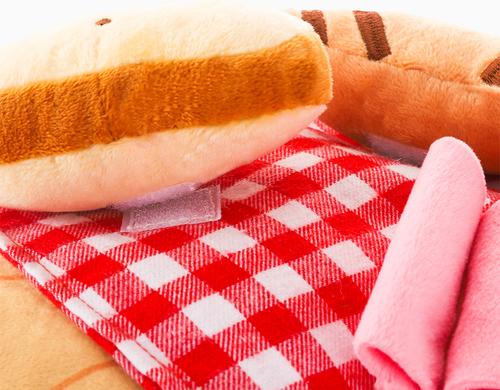 Show full view: HugSmart Pet Picnic Time Charcuterie Board Dog Toy slide 4 of 9