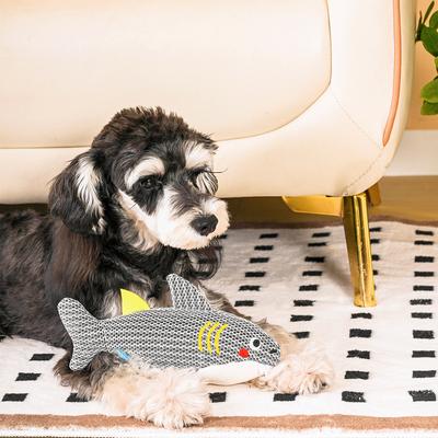 Show full view: HugSmart Pet Ocean Pals Shark Dog Toy slide 3 of 4