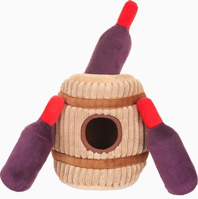 Show full view: HugSmart Pet Food Party Wine Barrel Dog Toy slide 6 of 9