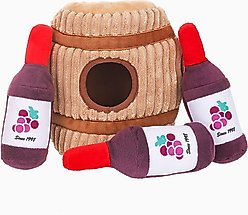 HugSmart Pet Food Party Wine Barrel Dog Toy