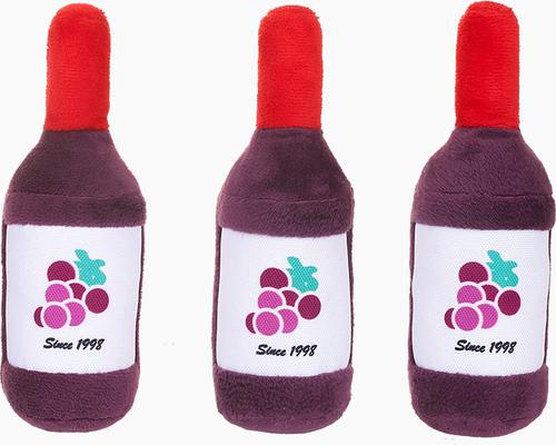 Show full view: HugSmart Pet Food Party Wine Barrel Dog Toy slide 3 of 9