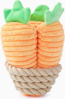 Show full view: HugSmart Pet Puppy Garden Carrot Bunch Dog Toy slide 3 of 4