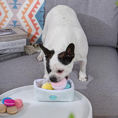 Show full view: HugSmart Pet Pooch Sweets Macarons Dog Toy slide 7 of 10