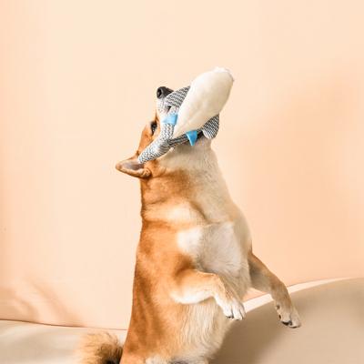 Show full view: HugSmart Pet Ocean Pals Shark Dog Toy slide 4 of 4