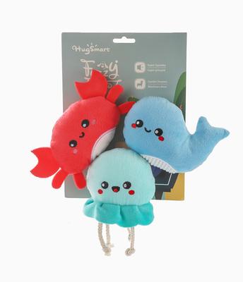 Show full view: HugSmart Pet Ocean Pals Sea Creatures Dog Toy slide 3 of 5