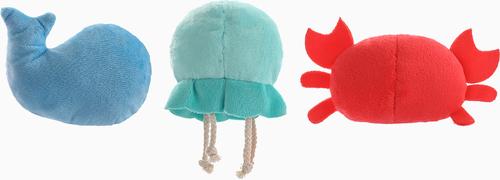 Show full view: HugSmart Pet Ocean Pals Sea Creatures Dog Toy slide 2 of 5