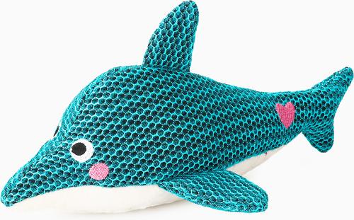 Show full view: HugSmart Pet Ocean Pals Dolphin Dog Toy slide 2 of 4